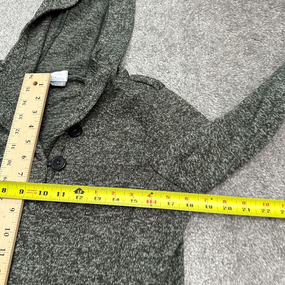 Columbia Darling Days Hoodie Sweatshirt Womens Medium Gray Pullover Outdoor Hike - Picture 10 of 11